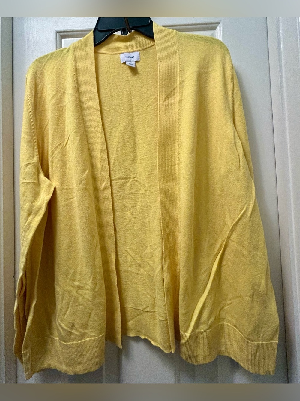 Old Navy Yellow Open-Front Women's Cardigan